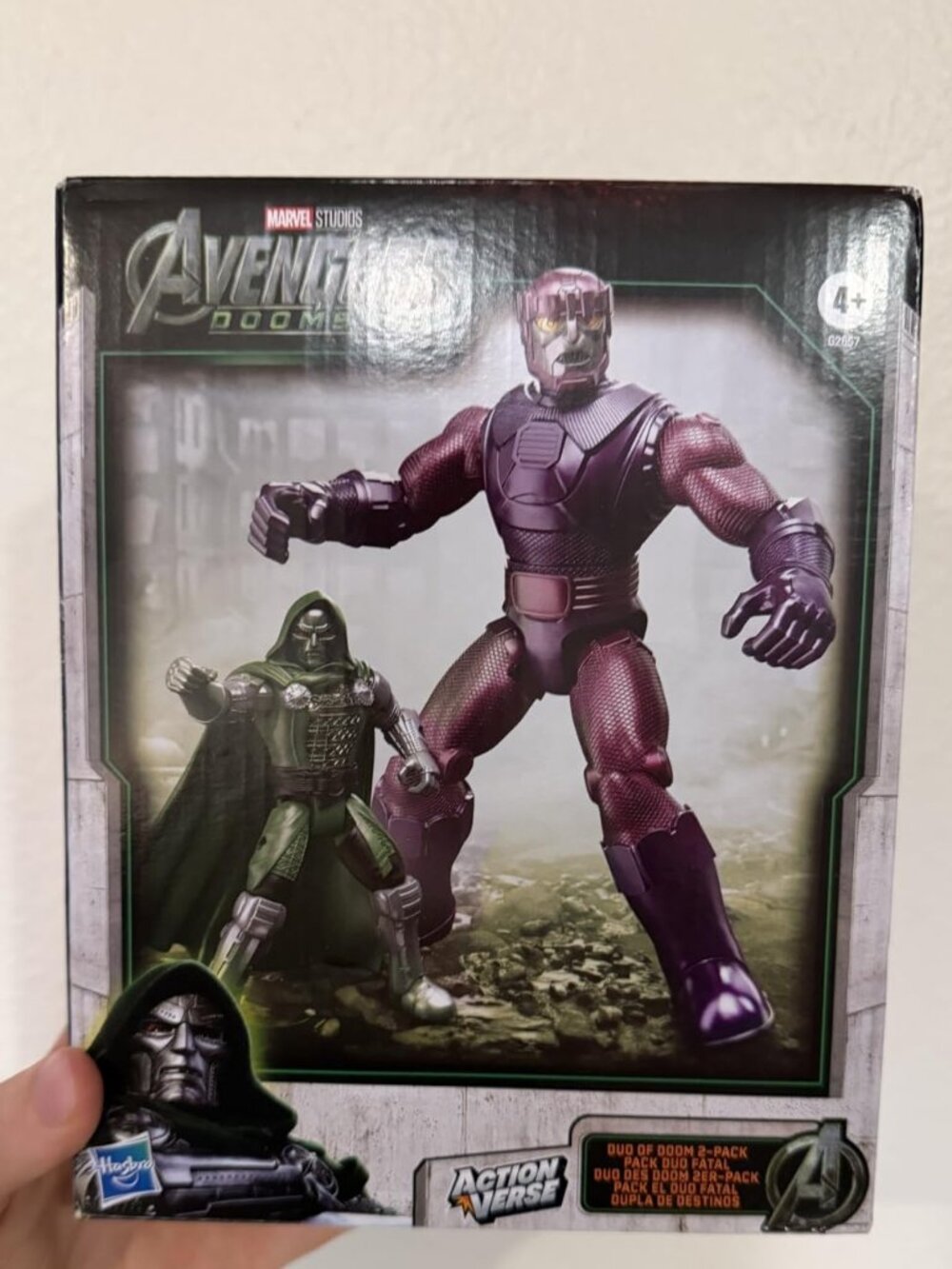 Doctor Doom & Sentinel Action Figure 2-Pack Super Hero Toy Set
